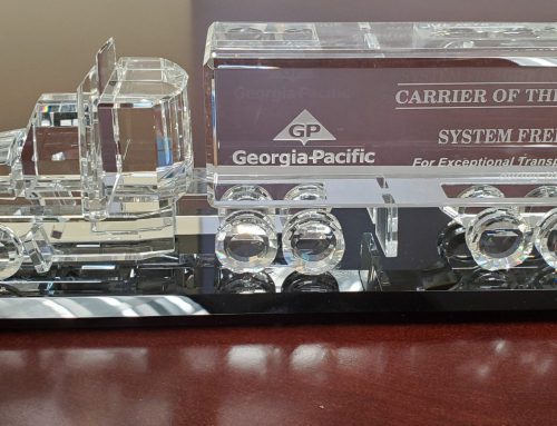 System Freight Inc. is selected as Georgia Pacific’s Dedicated Carrier of The Year for a 2nd consecutive year for 2019